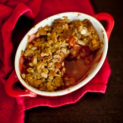 Strawberry-Rhubarb Crisp