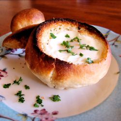 Brioche and Eggs