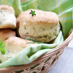 Vegan Herbed Buttermilk Biscuits