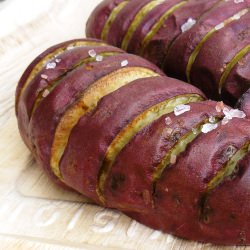 Baked Sweet Potatoes with Ghee
