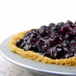 Blueberry Glacé Pie