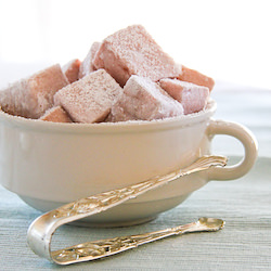 Quince Sherbert Marshmallows