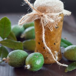 Feijoa and Passion Fruit Jam