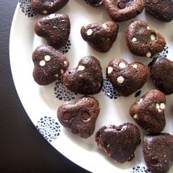 Gooey Chocolate Hearts