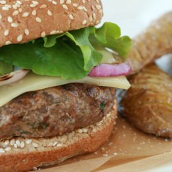 Hamburgers with Sour Cream and Herb