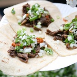 “Kogi” Style Korean BBQ Tacos