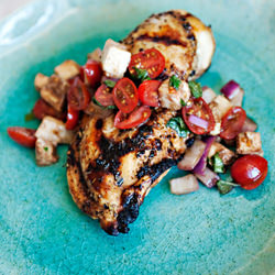Chicken with Caprese
