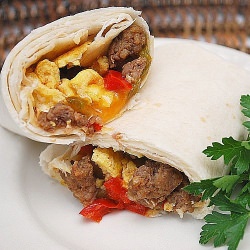 Southwestern Breakfast Burritos