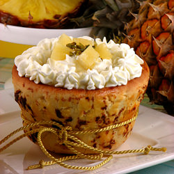 Pineapple Curd in Shortcrust Cups