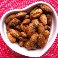 Parmesan and Thyme Roasted Almonds