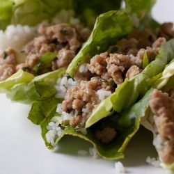 Asian Chicken Lettuce Wraps