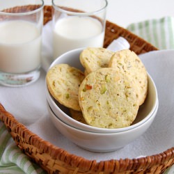 Pistachio Lime Cookies