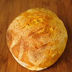 Pumpkin, Garlic and Chili Bread