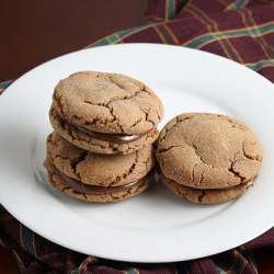 Nutella Sandwich Cookies