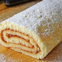 Guava Jam Swiss Roll