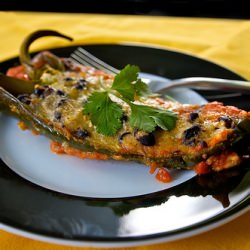 Stuffed Poblano Peppers
