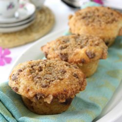 Heath Coffee Cake Muffins