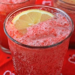 Raspberry-Strawberry Cooler