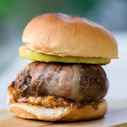 Gorgonzola Apple Burgers