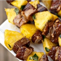 Steak & Pineapple Skewers