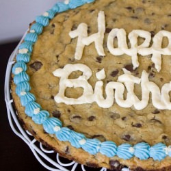 Chocolate Chip Cookie Cake