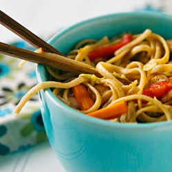 Low-Fat Lo Mein