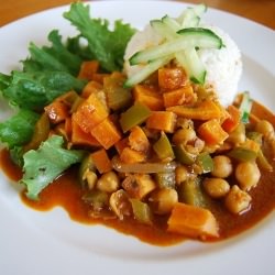 Sweet Potato & Tamarind Curry
