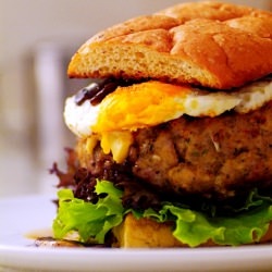 Homemade Chicken Burger