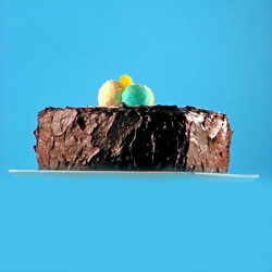 Caribbean Blue Layer Cake