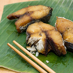 Deep-fried Tenggiri Fish