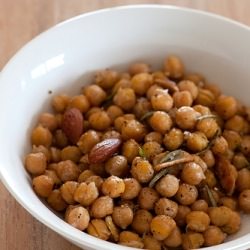 Warm Chickpea Salad