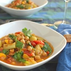 Moroccan Garbanzo Bean Stew