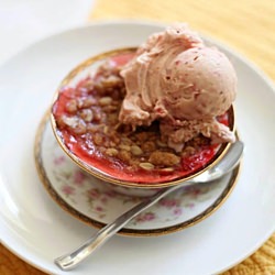Strawberry-rhubarb Crisp