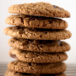 Wholewheat Chocolate Chip Cookies