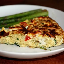 Greek Orzo Frittata