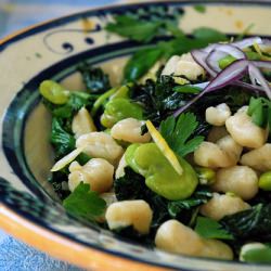 Cavatelli with Fava Beans