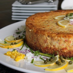 Smoked Salmon Cheesecake