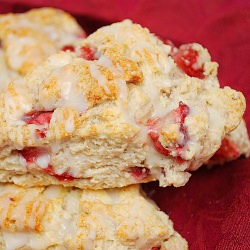 Strawberry Lemon Scones