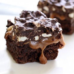 Caffeinated Triple Bypass Brownies