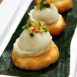 Fried Mochi Dumpling Banh It Ram