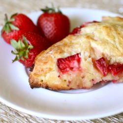 Strawberry Scones