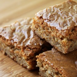 Browned Butter Toffee Blondies