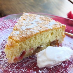 Rhubarb Cake
