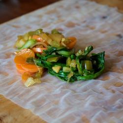 Baked Spring Rolls