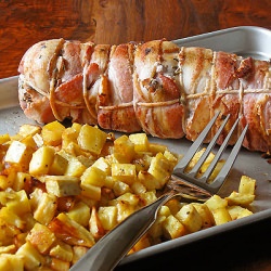 Bacon Wrapped Pork Tenderloin