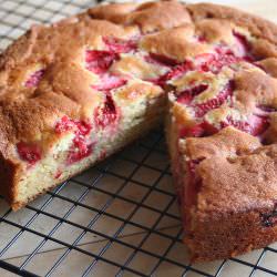 Strawberry Buttermilk Cake