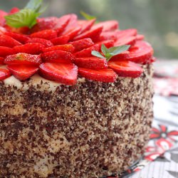 Chocolate Cake with Mascarpone