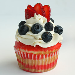 Flag Cupcakes