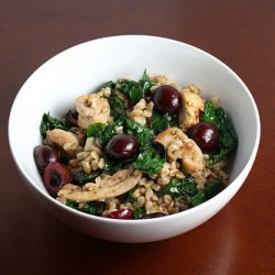 Spicy Farro Salad
