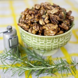 Caramelized Rosemary Walnuts